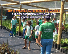 Ilha de Itaparica ganha Escola da Natureza e aposta em turismo sustentável com educação ambiental prática
